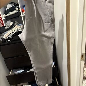 Hollister Men's Light Gray Sweatpants